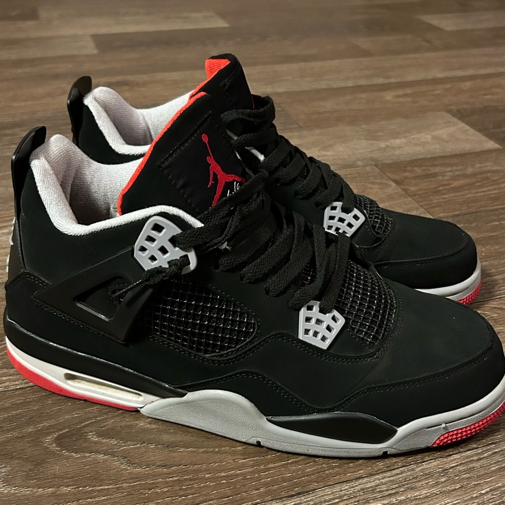 Air Jordan 4 Retro Bred Men's Shoes (308497-060)